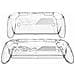Custodia Protettiva Trasparente In Pc Compatibile Con Console Portatile Rog Xbox Ally X - Foto miniatura 1