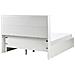 Letto Con Cassetti Contenitori Tarare 160 X 200 Cm Bianco - Foto miniatura 5
