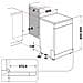 IN2FFC14BN6X, Lavastoviglie 60cm, Classe C, 14 coperti, Push&Go, 44dBA, Inox - Foto miniatura 7