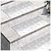 Dischi Quadrati 4 pcs Argento 60 x 30 cm Alluminio - Foto miniatura 3