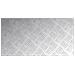 Dischi Quadrati 4 pcs Argento 60 x 30 cm Alluminio - Foto miniatura 5