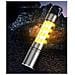 Torcia Led Ricaricabile Con Cavo Tipo-c E Batteria 18650 (1200mah) - Luce Portatile Zoomabile - Foto miniatura 3