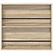 Scaffale per riviste 2 pcs Rovere Sonoma 80 x 12 x 70 cm - Foto miniatura 6