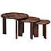 Tavoli da Caffè Nido 3 pcs Legno di mango massello - Foto miniatura 1