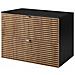| Mobili da bagno | Marrone opaco, nero | L /A /D circa 80/57/46 cm | Mobiletto, mobile da bagno, mobile da bagno, piano nero, LOFT - Foto miniatura 7