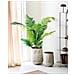 Set 2 Vasi Decorativi In Metallo Beige Anticato Vikasa Home - Foto miniatura 4