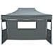 Tenda Party Antracite 291 x 431 x 315 cm Tessuto Oxford - Foto miniatura 2