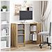 Scrivania Rovere artigianale 100 x 40 x 75 cm Legno multistrato - Foto miniatura 4