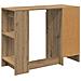 Scrivania Rovere artigianale 100 x 40 x 75 cm Legno multistrato - Foto miniatura 8