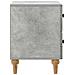 Armadio da Notte 2 pcs Grigio Cemento 43 x 34,5 x 48 cm - Foto miniatura 6