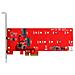 Scheda controller PCI express 2x (SSD) M. 2 - Adattatore M. 2 SATA PCIe NGFF - Foto miniatura 2