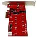 Scheda controller PCI express 2x (SSD) M. 2 - Adattatore M. 2 SATA PCIe NGFF - Foto miniatura 4