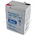 Batteria al piombo ricaricabile 6V 4Ah - AGM ideale per UPS, Sistemi di allarme, Gruppi di continuità, Peg Perego, lampada di emergenza - Foto miniatura 1
