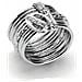 Anello Donna Infinity Schx01014 Mis. 14 - Foto miniatura 1