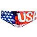 Briefs Turbo Usa Painting Costumi Uomo Xl - Foto miniatura 1