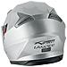Casco Modulare Apribile Moto Touring Sport Visiera Parasole Argento S - Foto miniatura 4