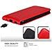 Custodia Compatibile Con Htc U Play In Rosso Mela - Coperchio Protettivo In Design Flip Con Chiusura Magnetica - Foto miniatura 3