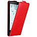 Custodia Compatibile Con Htc U Play In Rosso Mela - Coperchio Protettivo In Design Flip Con Chiusura Magnetica - Foto miniatura 1