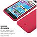 Custodia Compatibile Con Nokia Lumia 1320 In Frost Rosso - Coperchio Protettivo In Silicone Tpu Flessibile - Foto miniatura 5