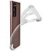 Cover Samsung Galaxy Note 20 Ultra Silicone Bumper Resistente Trasparente Akashi - Foto miniatura 4