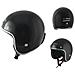 Casco Moto Jet Omologato Ece 22-05 Nero Custom Scooter Naked Taglia Xl - Foto miniatura 1