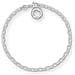 Charm Bracelet Charm Club 925 Dargento Delle Donne 155 - 16 Cm X0163-001-12-s - Foto miniatura 1