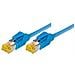 0.5m Cat. 6A, Cat6a, S / FTP (S-STP) , RJ-45, RJ-45, Maschio / maschio, Blu - Foto miniatura 1