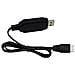 1 Pezzo 7.4v Batteria Al Litio Cavo Di Ricarica Usb Per Syma X8c X8g X8hw Hubsan H501s H501a B2w - Foto miniatura 1