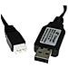 1 Pezzo 7.4v Batteria Al Litio Cavo Di Ricarica Usb Per Syma X8c X8g X8hw Hubsan H501s H501a B2w - Foto miniatura 2