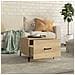 Tavolini Salotto Gambe In Metallo 2pz Rovere Sonoma 50x50x40 Cm - Foto miniatura 3
