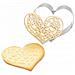 Kit Tagliabiscotti Cuore + 2 Penne Al Cioccolato Verde E Blu Pastello - Foto miniatura 1