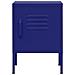Comodino Blu Marino 35x35x51 Cm In Acciaio - Foto miniatura 3