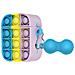 Cover Airpods Bubble Pop Silicone Design 2 Parti Multicolor - Foto miniatura 1