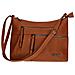 Borsa A Tracolla Multiscomparto Con Zip - Paris - Marrone - Foto miniatura 2