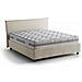 Letto Matrimoniale Beata, Letto Contenitore Con Rivestimento In Tessuto, 100% Made In Italy, Apertura Frontale, Con Materasso Cm 140x190 Incluso, Beige - Foto miniatura 2