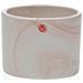 Vaso Rosa Ceramica 7 X 8,5 X 7 Cm - Foto miniatura 1
