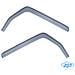 Set Deflettori Aria Anteriori Ad Incastro, Tipo Lungo - Compatibile Per Jeep Wrangler 2p (03/07>10/18) - Jeep Wrangler 4p (03/07>10/18) - Foto miniatura 1