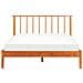 Letto Legno Di Pino Barret 140 X 200 Cm Marrone - Foto miniatura 5