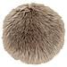 Pouf Lambskin - Marrone - Poliestere - 35x35x6,5 Cm - Foto miniatura 1
