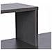 Scrivania Libreria 4 Ripiani Tavolo Porta Pc Computer Legno Casa Ufficio Grigio - Foto miniatura 2