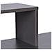 Scrivania Libreria 4 Ripiani Tavolo Porta Pc Computer Legno Casa Ufficio Grigio - Foto miniatura 4