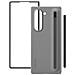 Cover Originale Galaxy Z Fold6 Con S Pen In Silicone, Grigio - Foto miniatura 2