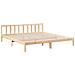 Letto Extra Lungo Senza Materasso 200x210 Cm In Legno Di Pino - Foto miniatura 3
