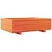 Fioriera Giardino Marrone Cera 90x60x26,5cm Legno Massello Pino - Foto miniatura 2