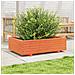 Fioriera Giardino Marrone Cera 90x60x26,5cm Legno Massello Pino - Foto miniatura 3