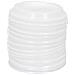 Coperchi Tazze Da Caffè Carta 60mm 4oz 1000 Pz Plastica Bianca - Foto miniatura 4