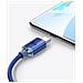 Cavo Di Ricarica E Sincronizzazione Da Usb-c A Usb-a Serie 100w Crystal Shine 1,2 M, Blu - Foto miniatura 4