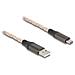 Cavo USB 2.0 da Tipo-A per USB Type-C con illuminazione RGB da 1 m - Foto miniatura 1