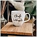Mug Porcellana 0,45l Bianca ""heute Ist Mein Lieblingstag"" - Eleganza E Stile Per Ogni Mattina - Foto miniatura 3