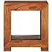 Tavolino 37x29x40 Cm In Legno Massello Di Acacia - Foto miniatura 2